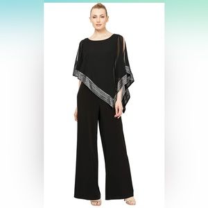 SL Fashions Women’s Sleeveless Jumpsuit size 6